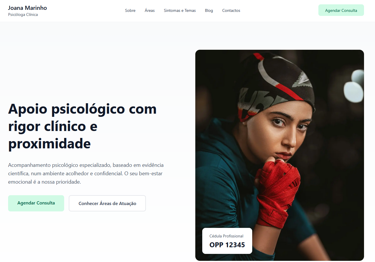 Joana Marinho - Psicóloga Clínica